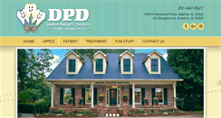 Desktop Screenshot of daphnepediatricdentistry.com